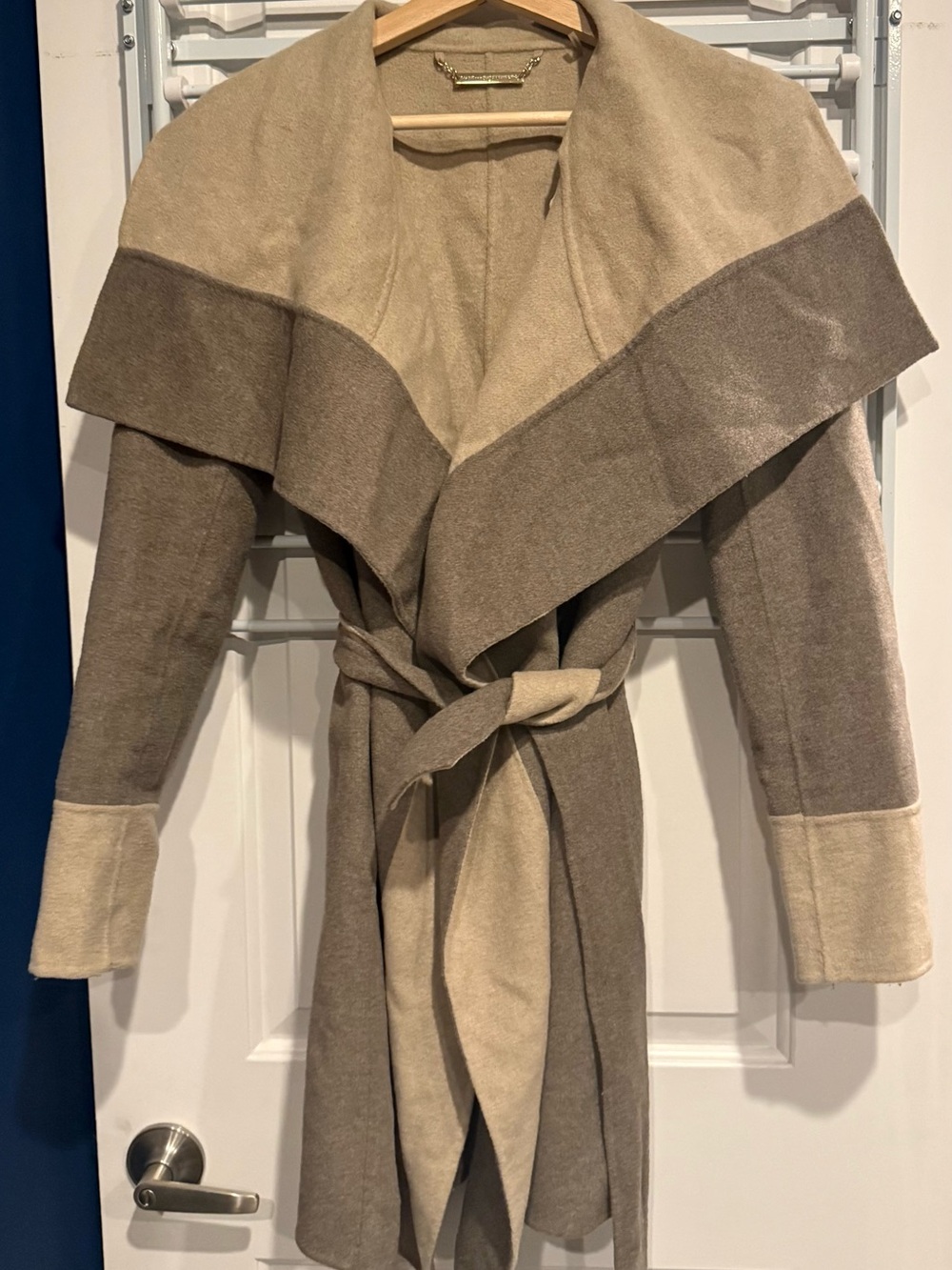 Diane von Furstenberg Lexington Reversible Wrap Coat